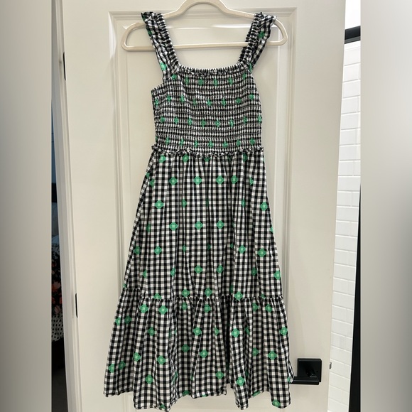 kate spade Dresses & Skirts - Kate Spade Gingham Voile Smocked Dress
